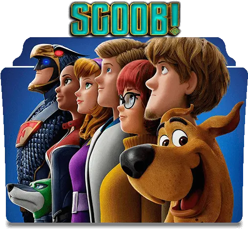 Scoob Folder Icon Designbust Scoob Folder Icon Png Cartoon Folder Icon