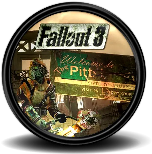 Fallout 3 The Pitt 1 Vector Icons Free Download In Svg Png Fallout 3 Icons Pc Fallout 3 Logo