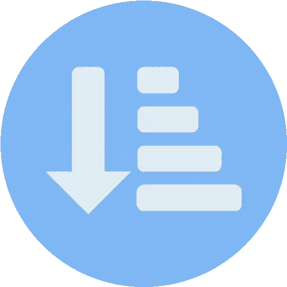 Dataflow Designer Vertical Png Excel Sort Icon