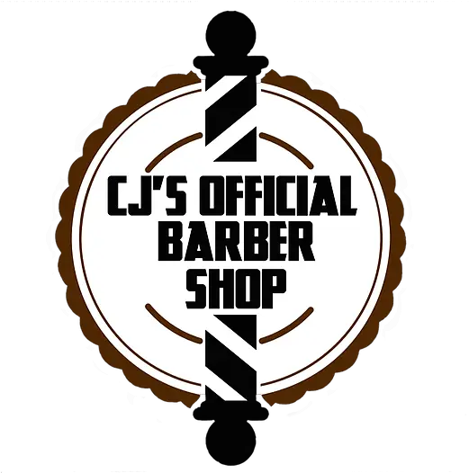 Cju0027s Official Barbershop Barber Shop And Salon Duluth Ga Graphic Design Png Barbershop Logo