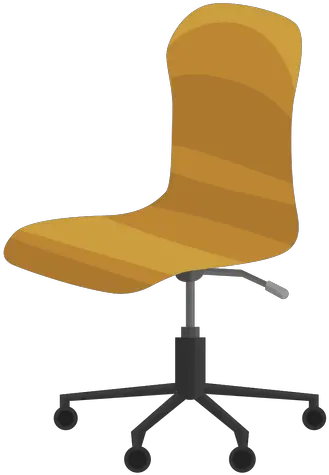 Armless Office Chair Clipart Transparent Png U0026 Svg Vector File Office Chair Clipart Transparent Chair Clipart Png