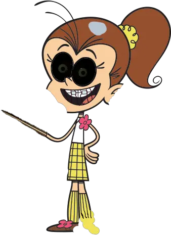 Ink Bolt Luan Abandoned Discovery Island Rp Wikia Fandom Loud House Plush Luan Png Ink Blot Png