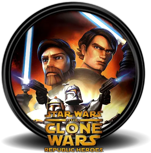 Star Wars The Clone Rh 1 Icon Star Wars Clone Wars Game Wii Png Star Wars The Clone Wars Logo