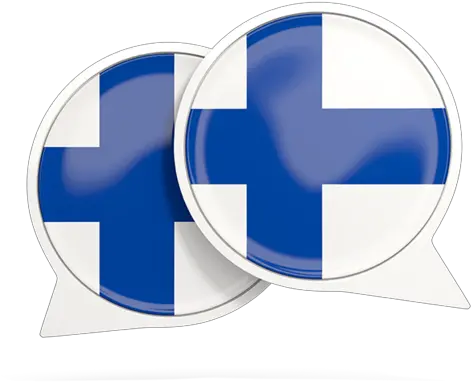 Round Chat Icon Illustration Of Flag Finland Language Png Talk Icon Picture