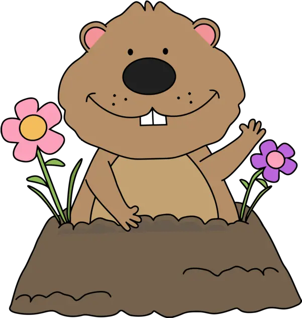 Download Groundhog Day Cartoon Plant For Party 2020 Hq Png Ground Hogs Day 2020 Cartoon Plant Cartoon Png
