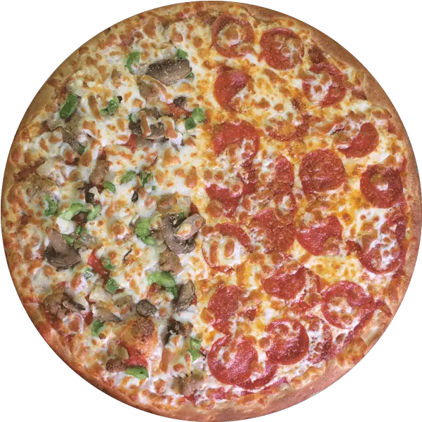 Jimmyu0027s Half U0026 Pizza U2013 Aberdeen Sd Half Half Pizza Png Pepperoni Pizza Png