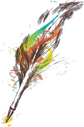 How To Achieve A Paint Splatter Effect In Adobe Illustrator Feather Pen Logo Png Splatters Effect Png