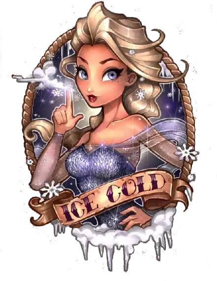 Download Queen Olaf Painted Elsa Snow Ice T Shirt Hq Png Tatouage Reine Des Neiges Olaf Png