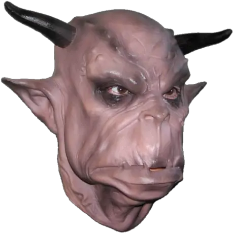 Demon Orc Realistic Mask Orc Face Png Full Size Png Demon Demon Face Png