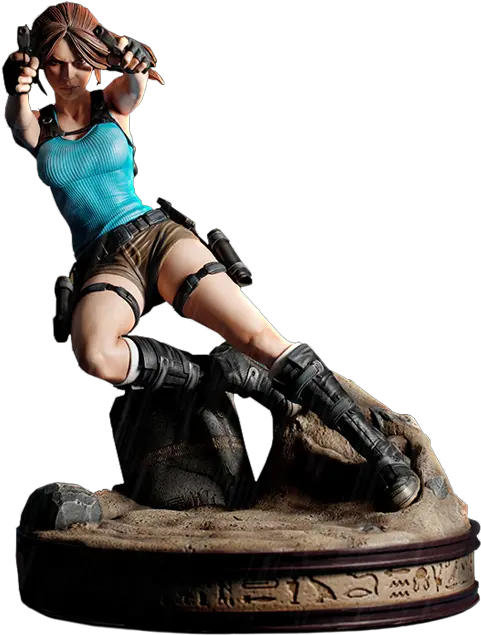 Tomb Raider Lara Croft Temple Of Osiris Statue By Gaming Hea Lara Croft Osiris Statue Png Lara Croft Transparent