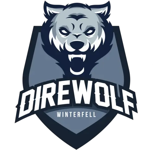 Direwolf Illustration Png Game Of Thrones Wolf Logo