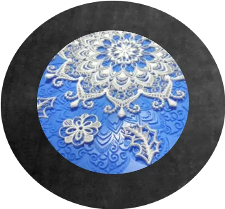 Download Bejeweled Doily Lace Mould Circle Png Lace Circle Png