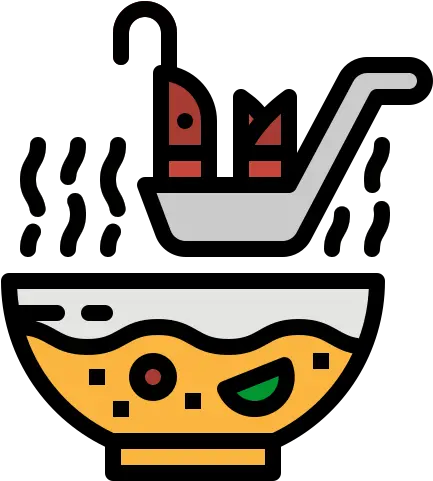 Soup Spoon Food Bowl Middle Free Icon Png Bowl Of Soup Icon