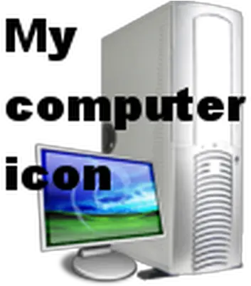 My Computer Icon Vertical Png Computer Icon Images
