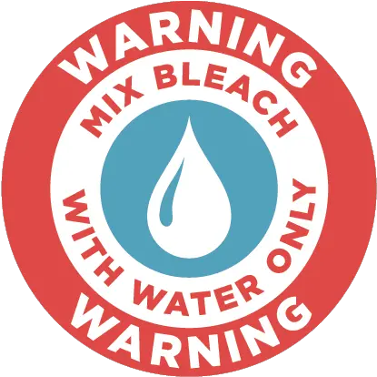 Bleach Warninglogocolor Water Quality And Health Council Vertical Png Bleach Logo Transparent