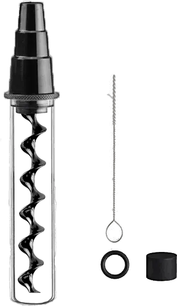 Black Plus Twisty Glass Blunt Vertical Png Blunt Png