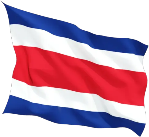 Fluttering Flag Flagpole Png Costa Rica Png