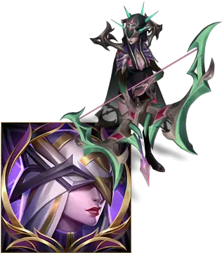 Surrender Legends Of Legends Ashe Coven Png Pbe Icon