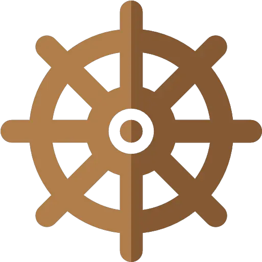 Ships Wheel Boat Icon Steering Wheel Png Download 512 Buddhist Symbol Wheel Steering Wheel Icon Png