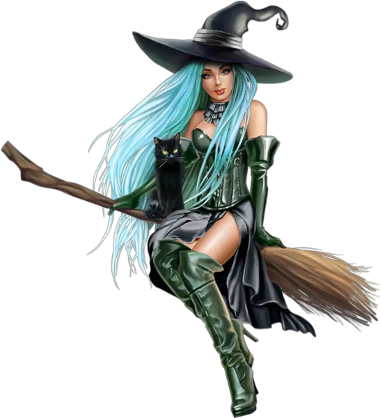 Cart Witch Broom Png Official Psds Imagem De Bruxa Png Broom Png