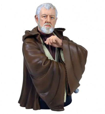 Obi Wan Kenobi Icon Gentle Giant Obi Wan Kenobi Bust Png Obi Wan Png