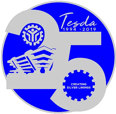 Tesda Anniversary Education Tesda 25th Anniversary Logo Png 25th Anniversary Logo