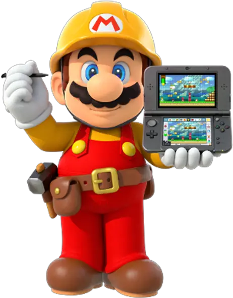 Create Anywhere Super Mario Maker 2 Nintendo 3ds Png Mario Maker Png