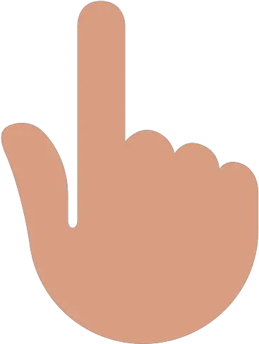 Backhand Icon Of Flat Style Available In Svg Png Eps Ai Emoji Dedo Para Cima Point Finger Png