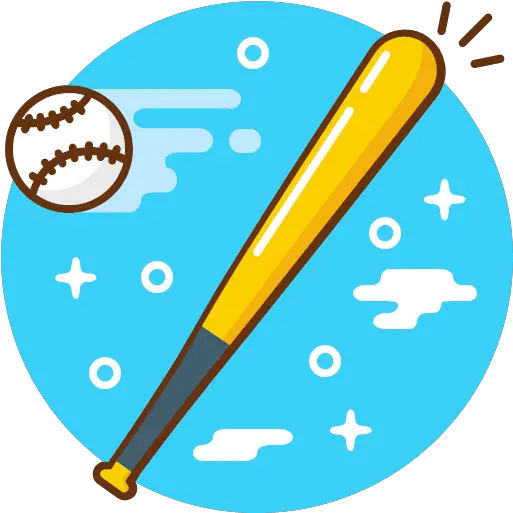 Baseball Icon Ballicons 3 Demo Baseball Bat Game Art Png Baseball Png