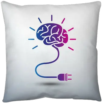 Creative Brain Idea Concept With Light Decorative Png Brain Lightbulb Icon
