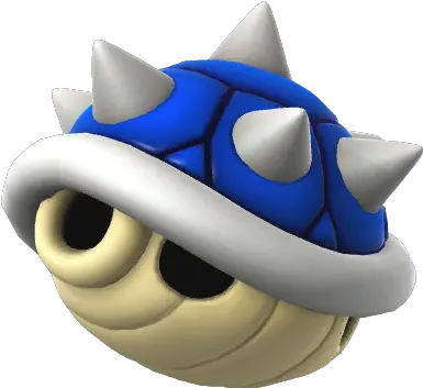 Blue Shell Png Vector Clipart Mario Cart Turle Shell 3d Blue Shell Png