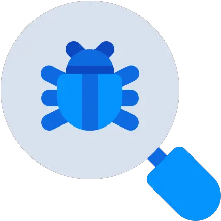 Bug Danger Internet Malware Search Internet Virus Icon Png Blue Search Icon