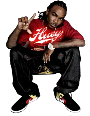 Download Huey Psd3377 Huey Rapper Full Size Png Image Pop Lock And Drop It Huey Dead Rapper Png