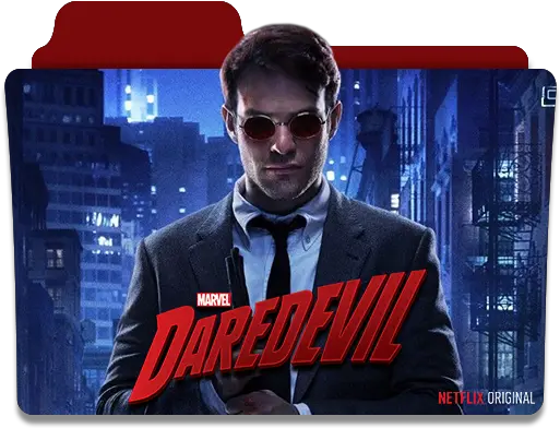 Daredevil Folder Icon Serie Daredevil Charlie Cox Png Daredevil Png