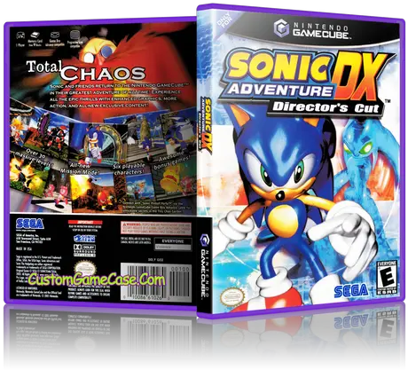 Sonic Adventure Dx Directoru0027s Cut Sonic Adventure Dx Png Gamecube Png