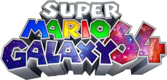 Super Mario 64 Ds Super Mario Galaxy 64 Png Mario Logo Transparent
