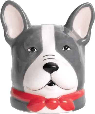 Boston Terrier Planter Collar Png Boston Terrier Png