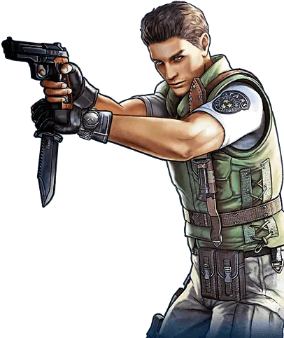 Chris Redfield Resident Evil Remake Chris Code Veronica Png Chris Redfield Png