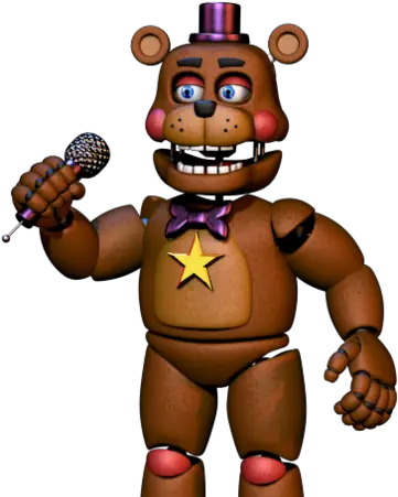 Freddy Fazbear Fnaf Rockstar Freddy Png Five Nights At Freddy's Png