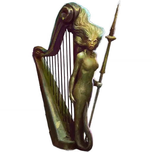 Self Playing Harp Harry Potter Wizards Unite Wiki Gamepress Harry Potter Mermaid Harp Png Harp Png