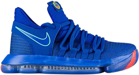 Nike Kd X Boysu0027 Grade School At Eastbay Nike Athletic Basketball Shoe Kds Blue Png Energy Boost Icon Cleats