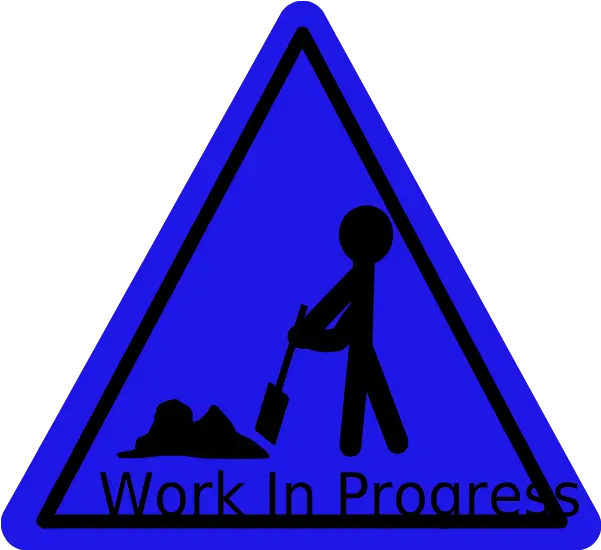 Under Construction Signs Clip Art N28 Work In Progress Work In Progress Clip Art Png In Progress Icon