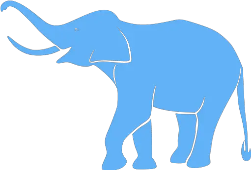 Tropical Blue Elephant 6 Icon Free Tropical Blue Animal Icons Elephant Vector Png Elephant Tusk Icon