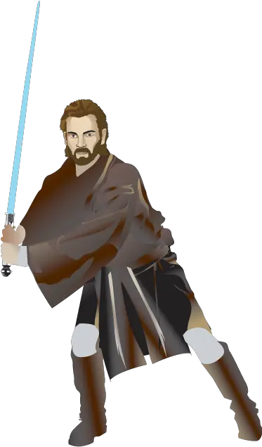 Download Vinilo Decorativo Obi Wan Star Wars Vector Png Obi Wan Kenobi Png