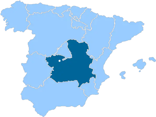 Spain La Mancha Spain Provinces Map Icon Full Size Png Spain Regions Map Vector Spain Icon Png