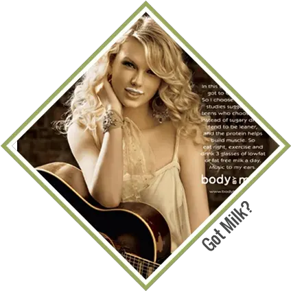 Greatest Ads Of All Time Cts Financial Group Taylor Swift Got Milk Ad Png Got Milk Png