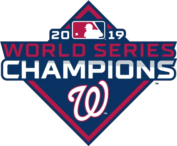 The Official Washington Nationals 2019 World Series Champions Vector Png Washington Nationals Logo Png