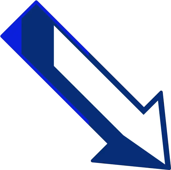 Blue Arrow Right Down Clip Art Arrow Diagonal Down Right Png Arrow Pointing Down Png