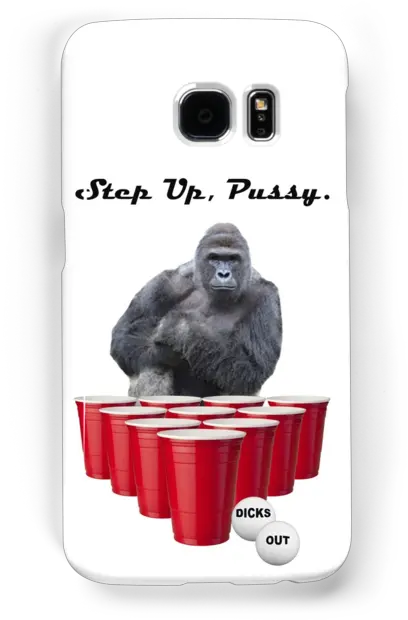 Harambe Beer Pong Step Up Macaque Png Harambe Png