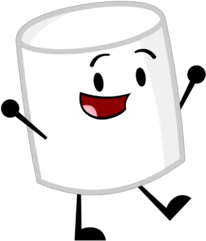 Battle For Dream Island Marshmallow Cartoon Png Marshmallow Png